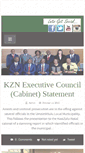 Mobile Screenshot of kznonline.gov.za